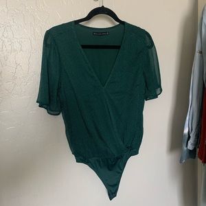 Abercrombie & Fitch Green Bodysuit